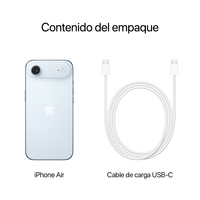 Apple iPhone Air, azul cielo (consulta de producto 8)
