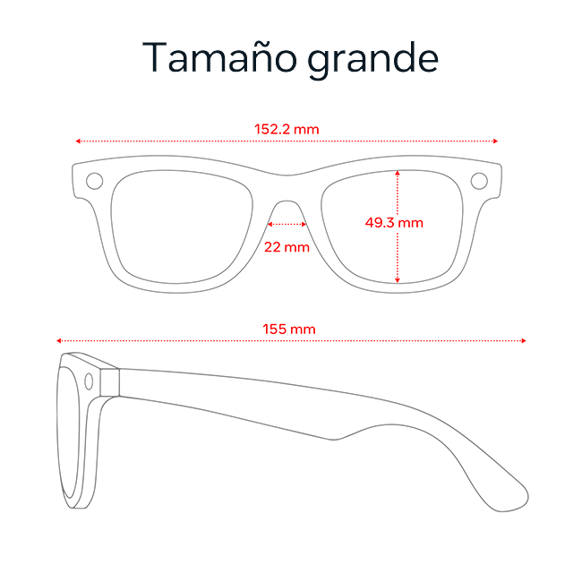 Ray-Ban Meta Wayfarer (Gen 2) - Negro brillante