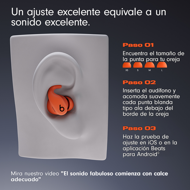 Powerbeats Fit - Audífonos inalámbricos con cancelación de ruido