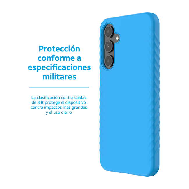 Paquete de estuche de agarre + protector para pantalla DuraGlass de AT&T - Teléfono AT&T amiGO Jr/Samsung Galaxy A16 5G