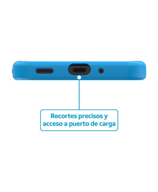 Paquete de estuche de agarre + protector para pantalla DuraGlass de AT&T - Teléfono AT&T amiGO Jr/Samsung Galaxy A16 5G - Azul (consulta de producto 11)