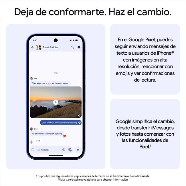 Google Pixel 10a, obsidiana (consulta de producto 7)