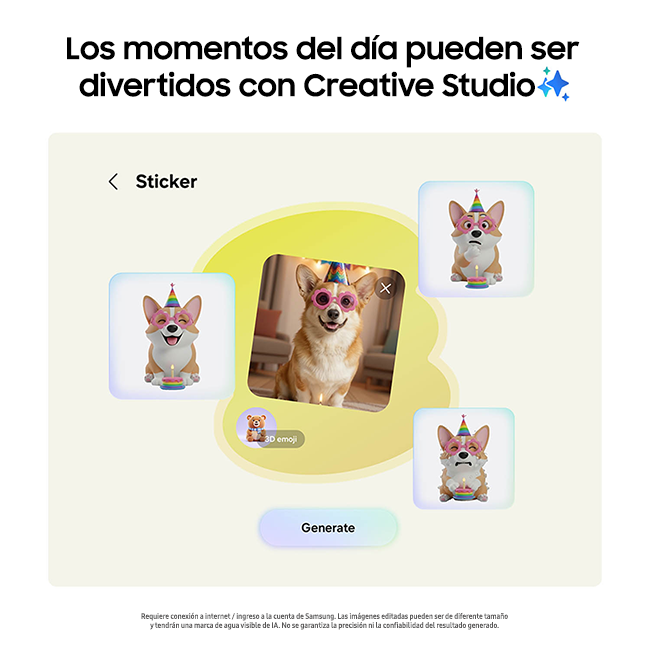 Imagen de la funcionalidad clave Creative Studio