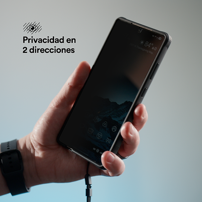 BodyGuardz Pure 3 Tempered Glass Privacy Screen Protector - Samsung Galaxy S26+