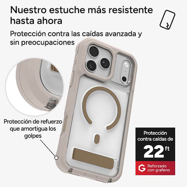 Estuche ZAGG Rainier Snap con pie de apoyo - iPhone 18 Pro Max/17 Pro Max