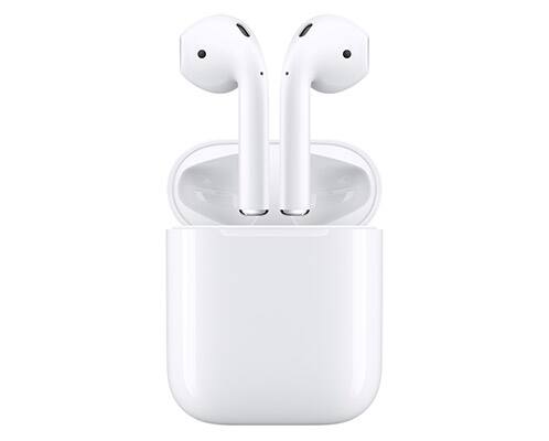 Apple AirPods with Remote and Mic (1st Generation) - White White