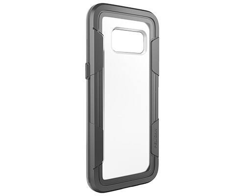 Pelican Clear/Gray Voyager Case and Holster - Samsung Galaxy S8