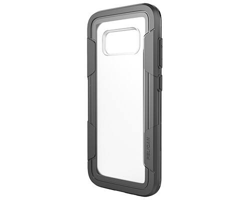 Pelican Clear/Gray Voyager Case and Holster - Samsung Galaxy S8