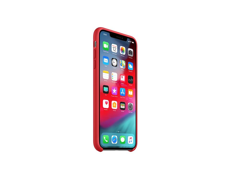 StilGut Cover iPhoneXS Max, case in silicone opaco compatibile