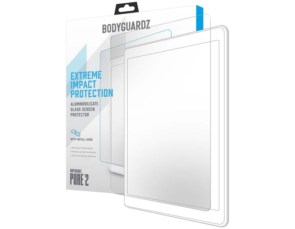 BodyGuardz Pure 2 Tempered Glass Screen Protector - 11-inch iPad