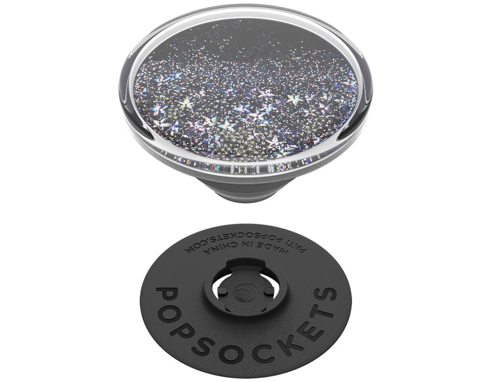 PopSocket PopGrip Tidepool Starring Silver Silver from AT&T