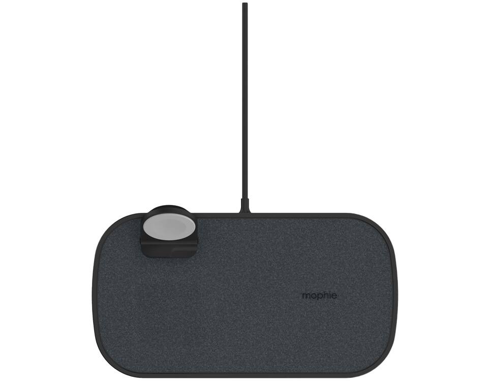 Mophie 3-in-1 Wireless Charging Pad - Black Black from AT&T