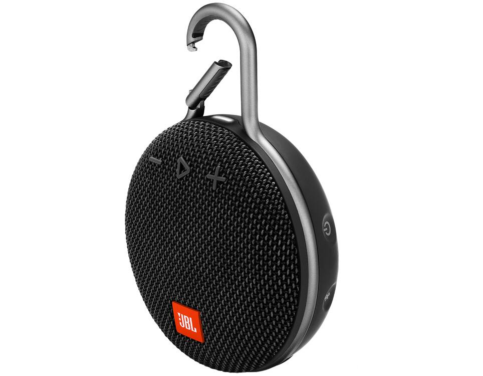 JBL Grey Clip 3 Bluetooth Speaker Grey from AT&T
