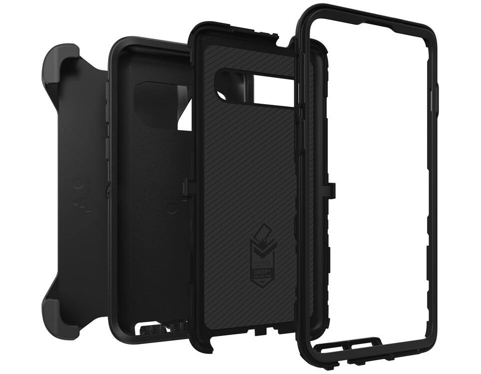 OtterBox Defender Series Hülle Für Galaxy S10+ (ohne Display) – Robuster Mehrschichtenschutz, Big Sur
