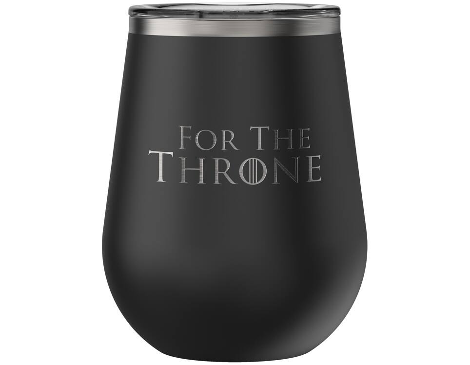 OtterBox Black Game of Thrones 10 oz Wine Tumbler Set of Black