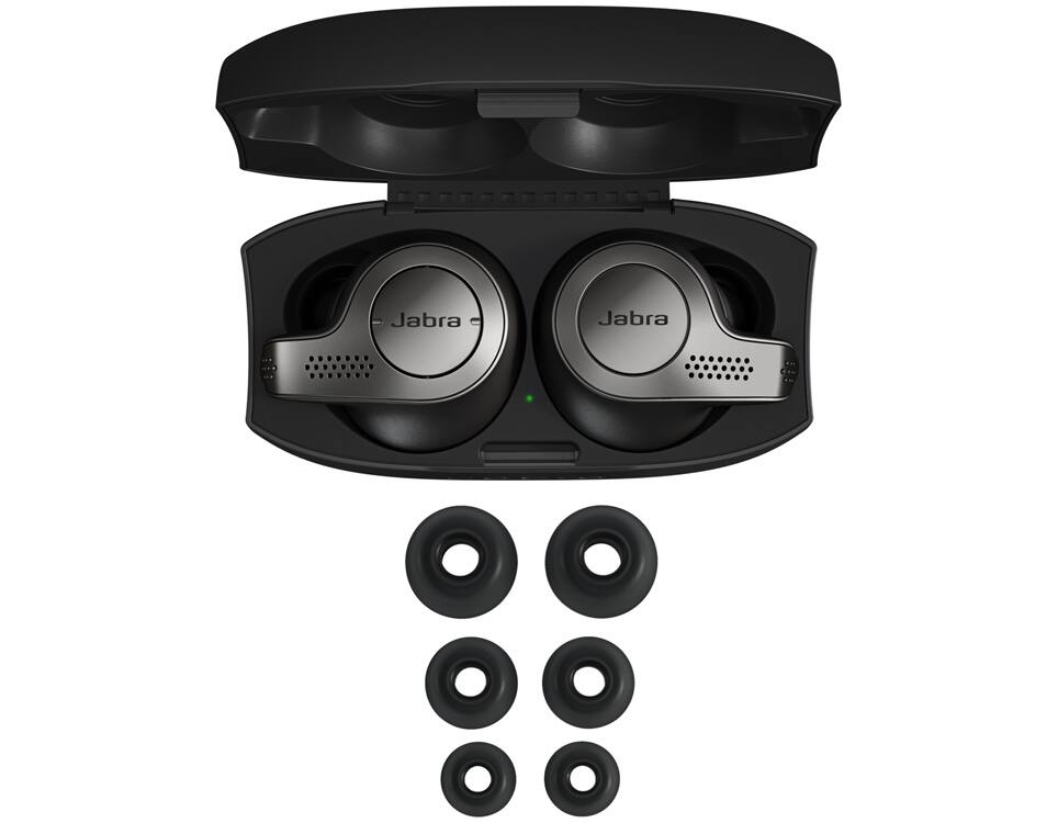 Jabra Black Elite 65t True Wireless Earbuds Black from AT&T