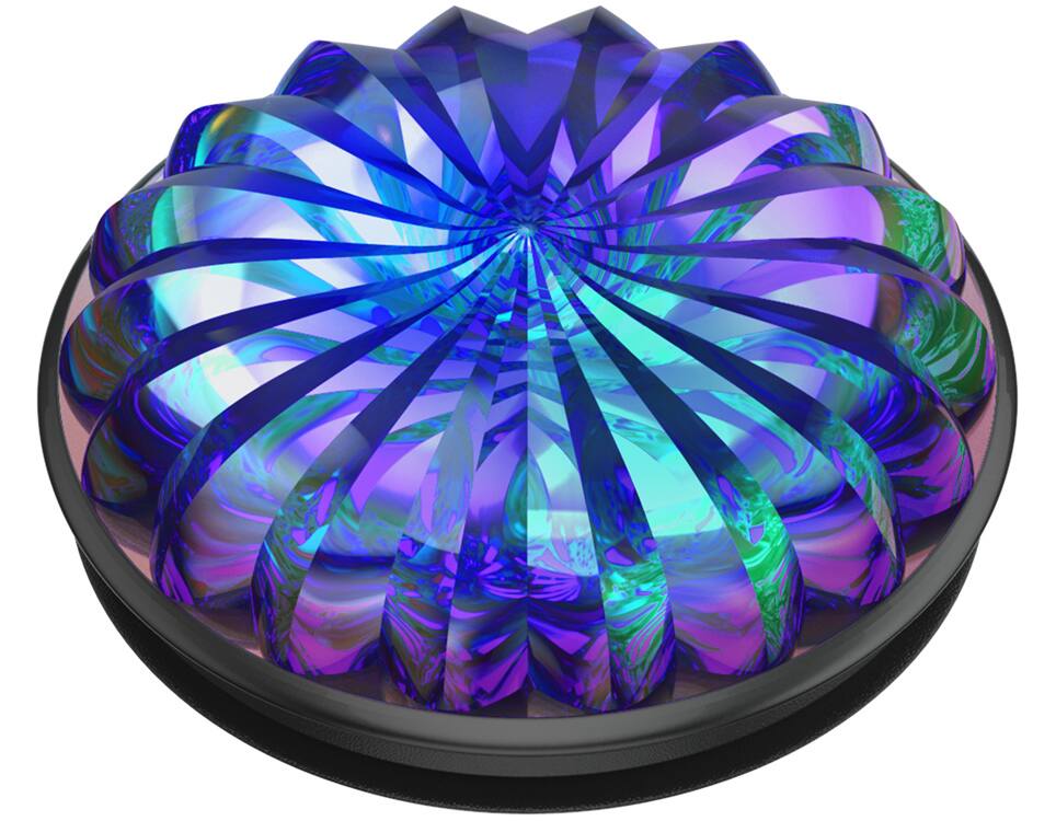 Blue Green Purple Abstract Art PopSockets PopGrip: Extendable Base And Grip For Mobile Phones/Tablets With Interchangeable Top 8 thumbnail image