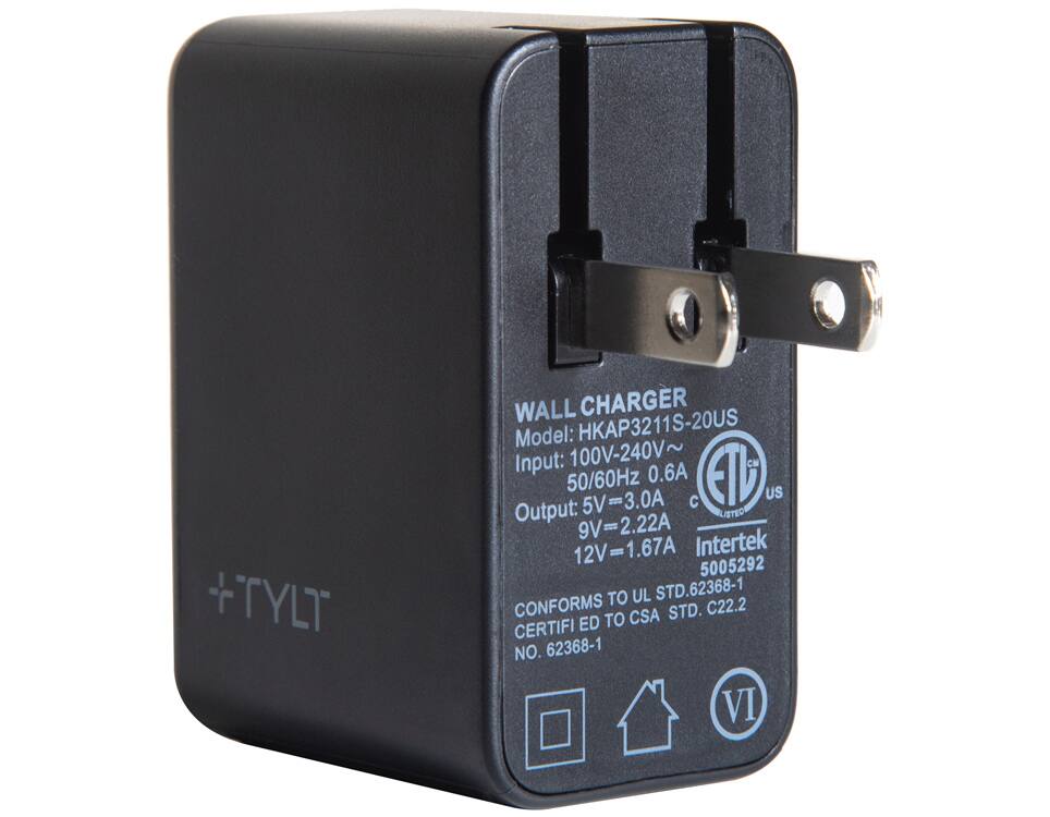Fast Charging Tylt Phone Charger Tylt 20W Fast Charging Wall