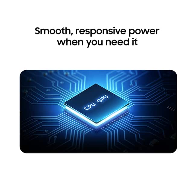 Smooth, responsive performance for powering your day. ​