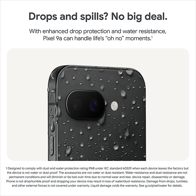 Google Pixel 9a Key Feature 4