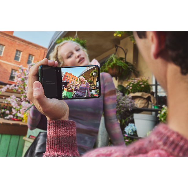Flexibility meets camera power key feature