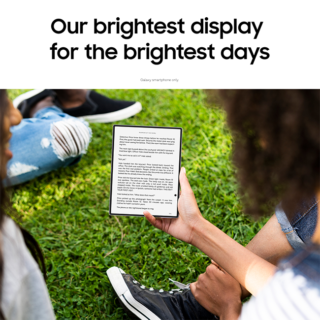 Brightest display key feature