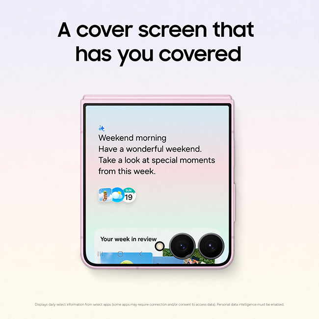 Flex window key feature
