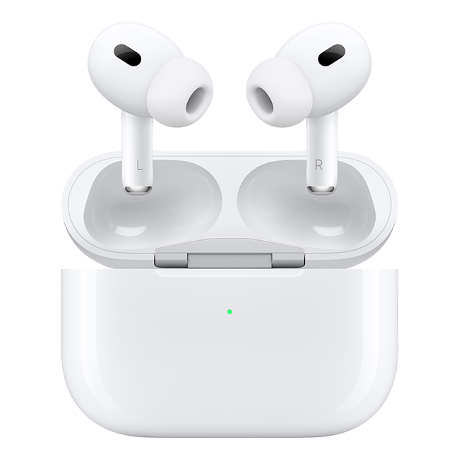 Apple AirPods Pro (2nd generation) with MagSafe Charging Case (USB-C) - White  (Product view 2)