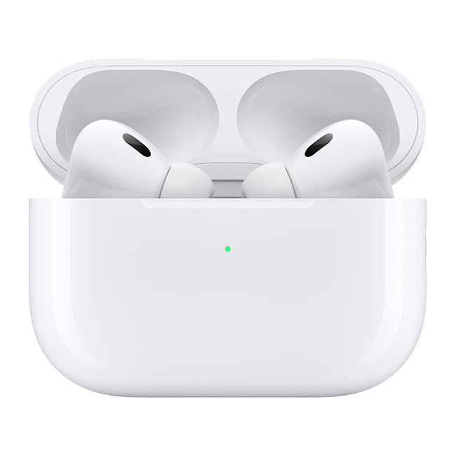 Apple AirPods Pro (2nd generation) with MagSafe Charging Case (USB-C) - White  (Product view 3)