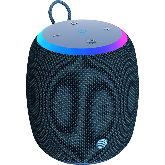 Altavoz Bluetooth portátil e inalámbrico AT&T Essentials de 15 W, pequeño