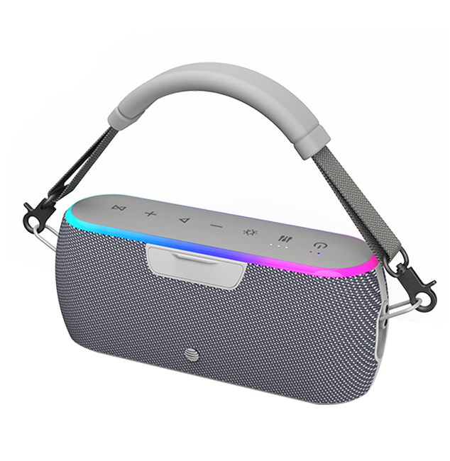 AT&T Essentials Portable Wireless 40W Bluetooth Speaker with Strap