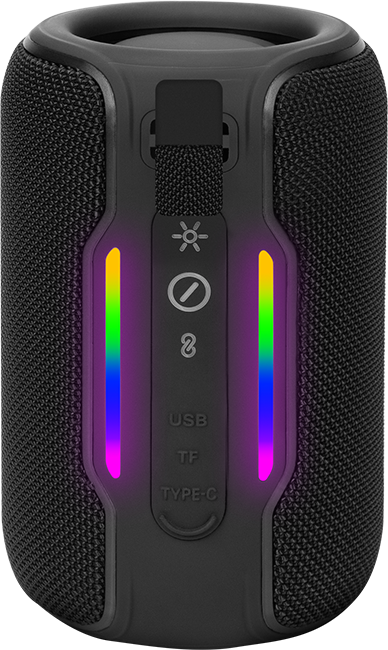 Altavoz Bluetooth portátil e inalámbrico AT&T Essentials a prueba de agua