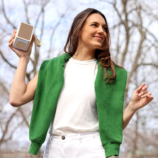 AT&T Essentials Retro 15W Bluetooth Speaker