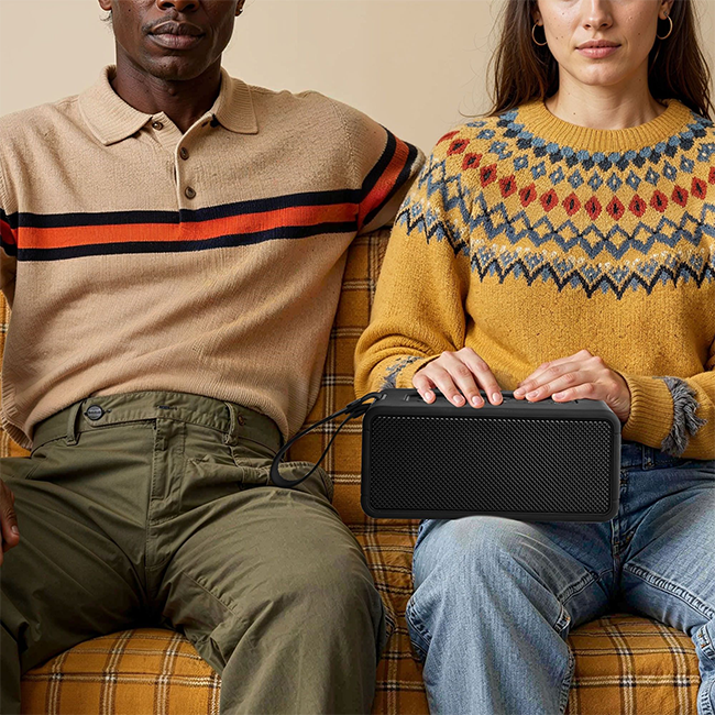 AT&T Essentials Retro 80W Bluetooth Speaker