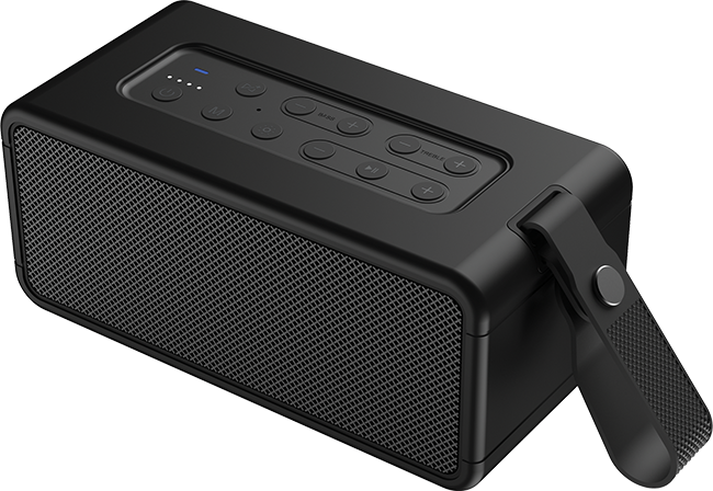AT&T Essentials Retro 80W Bluetooth Speaker - AT&T
