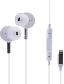 AT&T Lightning Corded Noise Isolating Earbuds