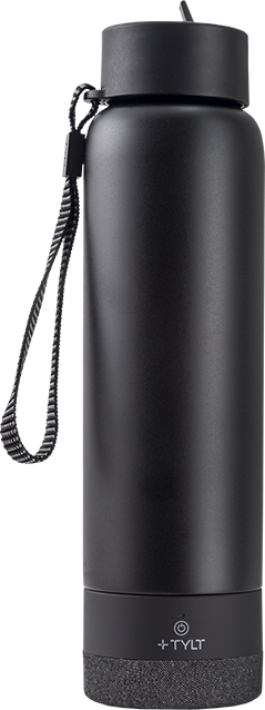 Tylt Speaker Bottle Bluetooth Speaker - Black  (Product view 1)