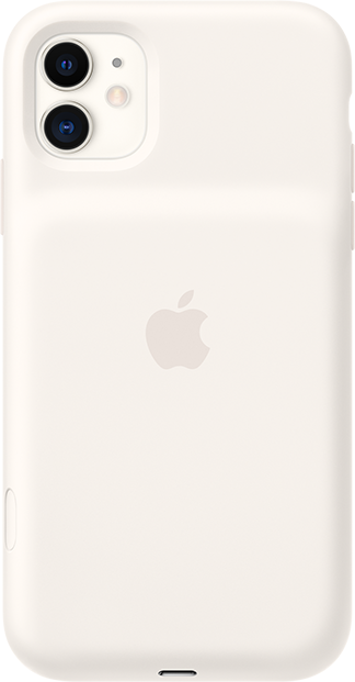 Estuche de batería Apple Smart para iPhone XR, blanco White from AT&T