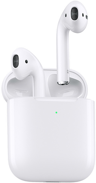 Udtømning symaskine tyktflydende Apple Wireless Charging Case for AirPods White White from AT&T