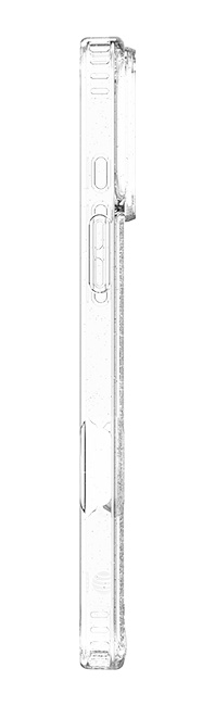 Paquete 3 en 1 AT&T Essentials de estuche Glitter con MagSafe, protector para cámara y protector para pantalla para el iPhone 17 Pro Max