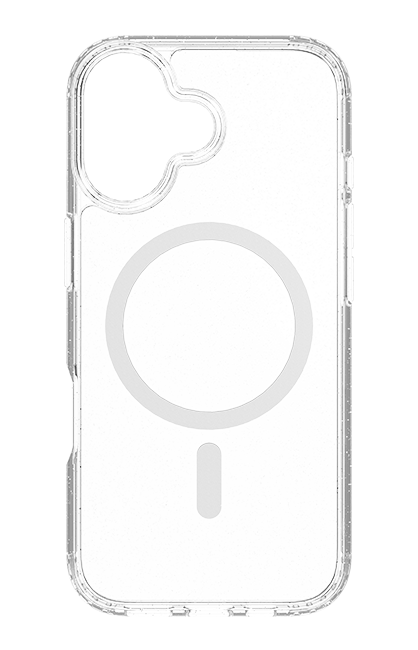 AT&T Essentials 3-in-1 Bundle with Glitter MagSafe and Case Camera Protector - Screen Protector - iPhone 17