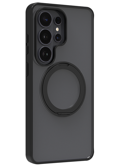 Estuche magnético con protección de refuerzo AT&T Essentials con pie de apoyo giratorio para Samsung Galaxy S26 Ultra