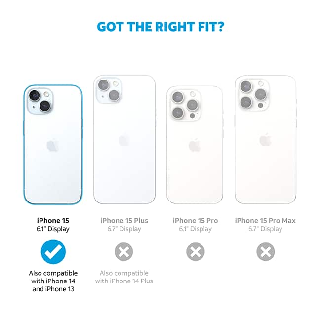 AT&T Essentials Edge Pro Case - iPhone 15/14/13