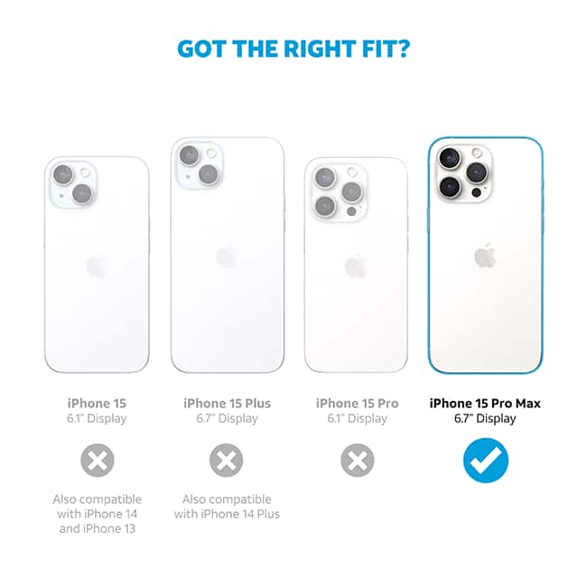 AT&T Essentials Edge Pro Case - iPhone 15 Pro Max