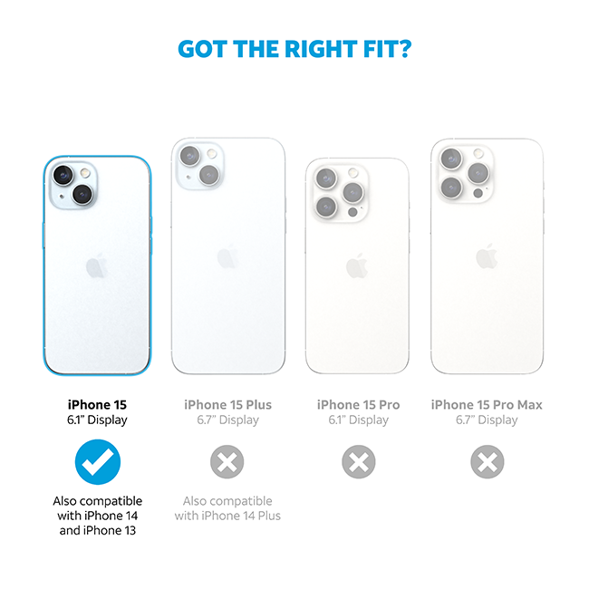 AT&T Essentials Edge Pro with MagSafe Case - iPhone 15/14/13