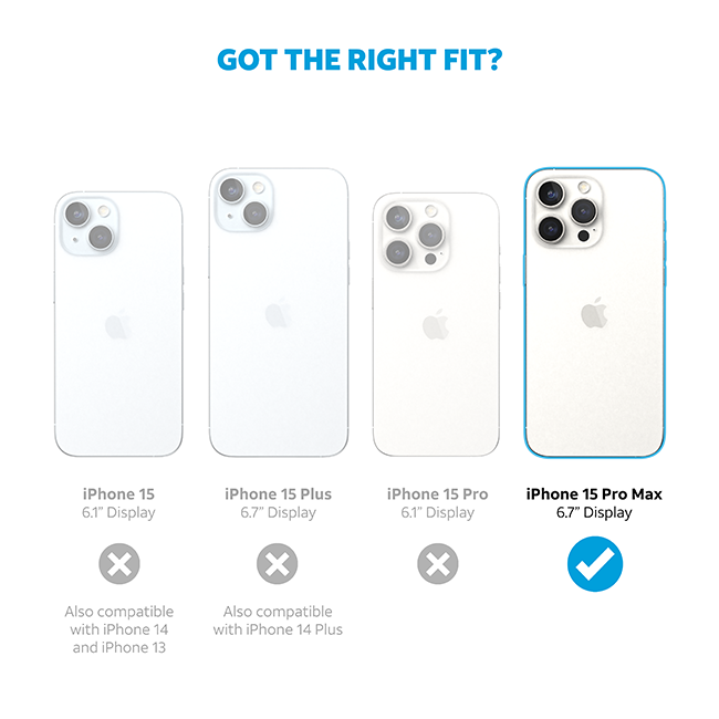 AT&T Essentials Edge Pro with MagSafe Case - iPhone 15 Pro Max