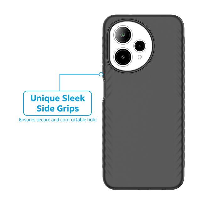 Paquete de estuche de agarre y protector para pantalla AT&T Essentials para el AT&T Verge 2