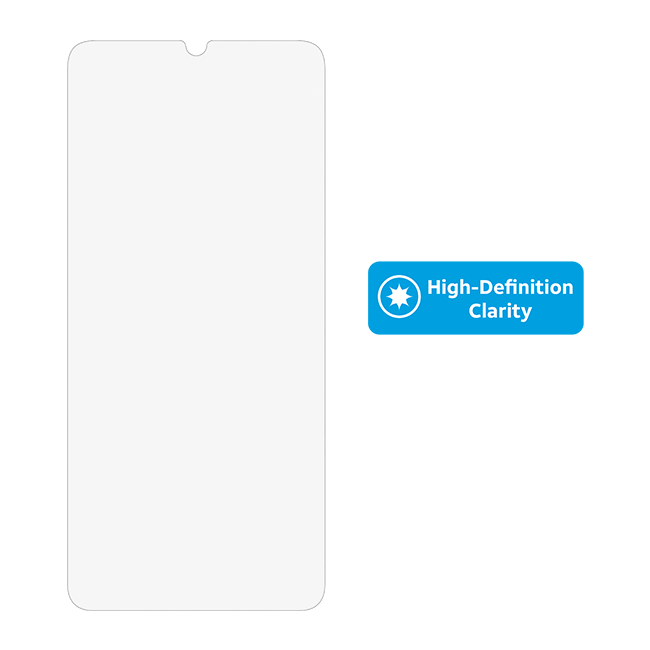 Paquete de estuche de agarre y protector para pantalla AT&T Essentials para el AT&T Verge 2