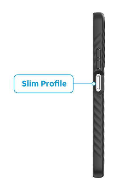 Paquete de estuche de agarre y protector para pantalla AT&T Essentials para el AT&T Verge 2