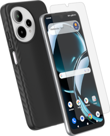 Paquete de estuche de agarre y protector para pantalla AT&T Essentials para el AT&T Verge 2